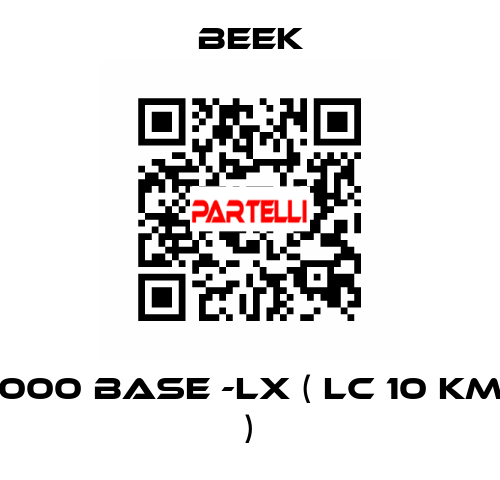 1000 BASE -LX ( LC 10 KM  ) Beek