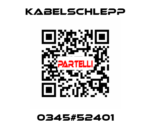 0345#52401 KabelSchlepp