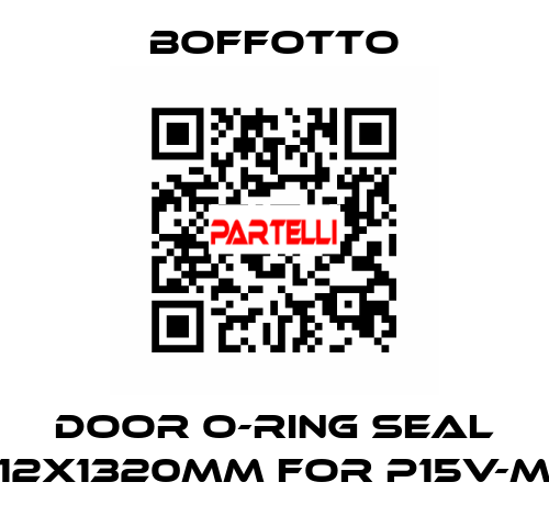 Door O-ring seal 12x1320mm for P15V-M boffotto