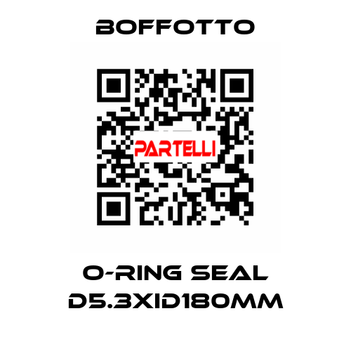 O-ring seal D5.3XID180mm boffotto