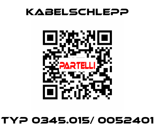 Typ 0345.015/ 0052401 KabelSchlepp