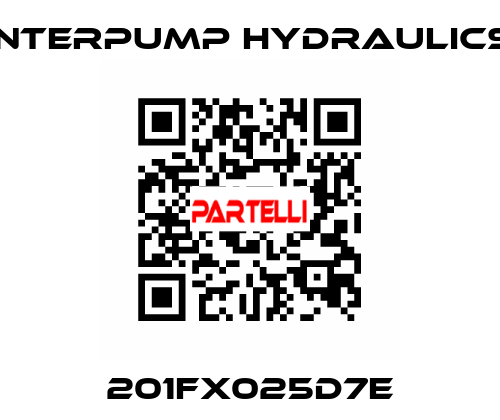 201FX025D7E Interpump hydraulics
