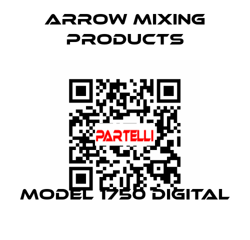 Model 1750 Digital Arrow Mixing Products