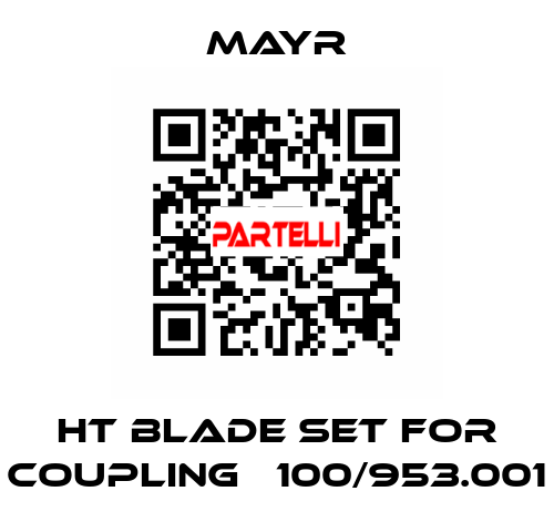 HT blade set for coupling 	100/953.001 Mayr