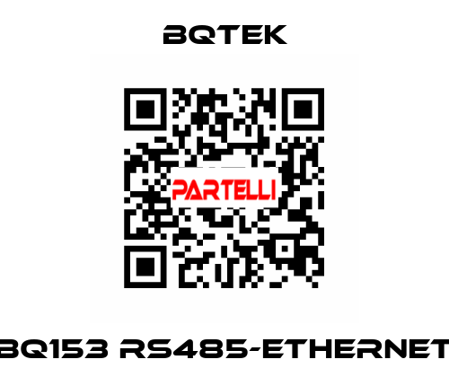 BQ153 RS485-ETHERNET BQTEK