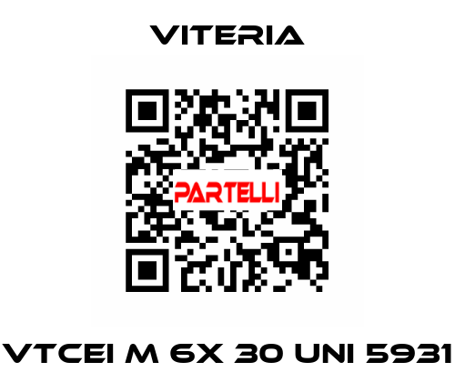 VTCEI M 6x 30 UNI 5931 VITERIA