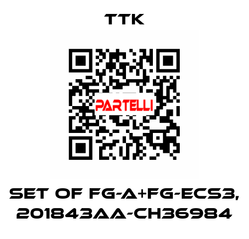 set of FG-A+FG-ECS3, 201843AA-CH36984 TTK