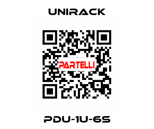 PDU-1U-6S Unirack