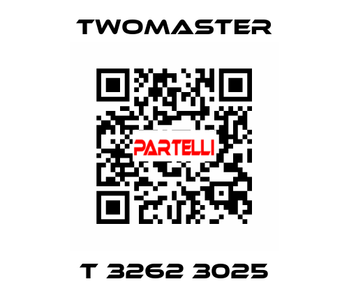 T 3262 3025 TWOMASTER