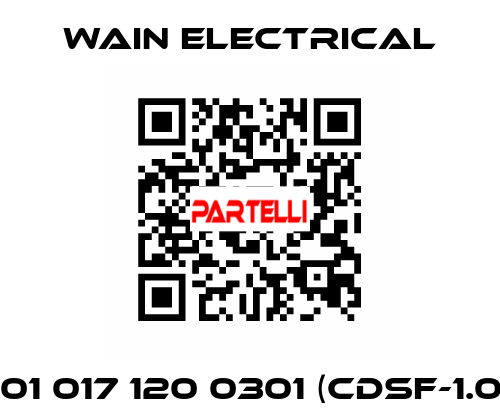101 017 120 0301 (CDSF-1.0) WAIN ELECTRICAL