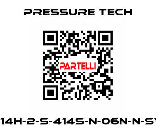 MF414H-2-S-414S-N-06N-N-SV-011 Pressure Tech