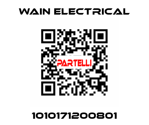 1010171200801 WAIN ELECTRICAL
