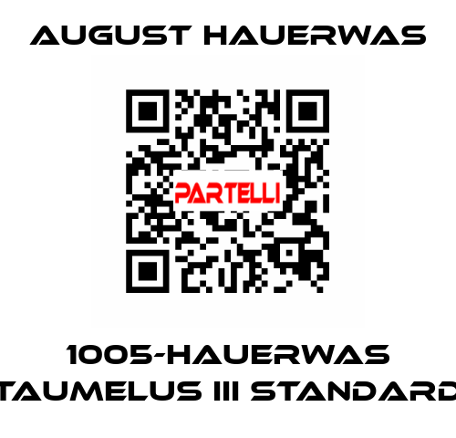 1005-Hauerwas Taumelus III Standard August Hauerwas