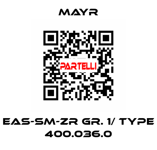 EAS-Sm-Zr Gr. 1/ Type 400.036.0 Mayr