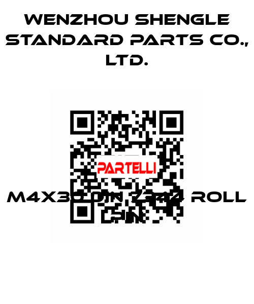 M4x30 DIN 7344 roll pin Wenzhou Shengle Standard Parts Co., Ltd.