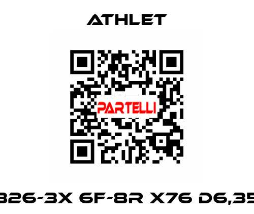 326-3X 6F-8R x76 d6,35 Athlet