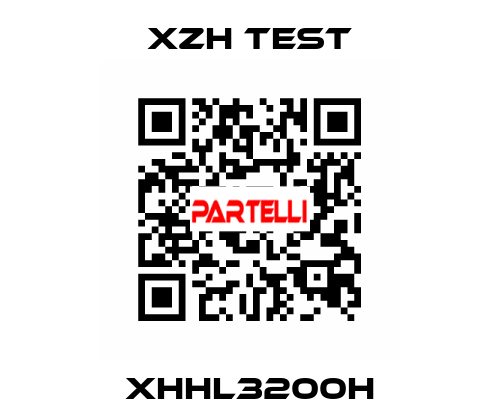 XHHL3200H XZH TEST