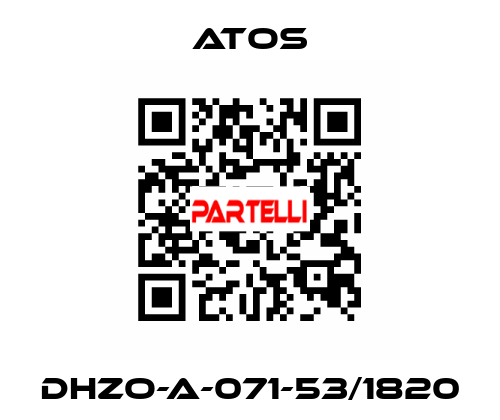 DHZO-A-071-53/1820 Atos