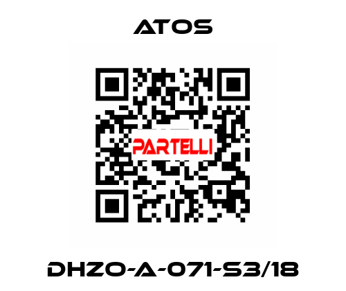 DHZO-A-071-S3/18 Atos