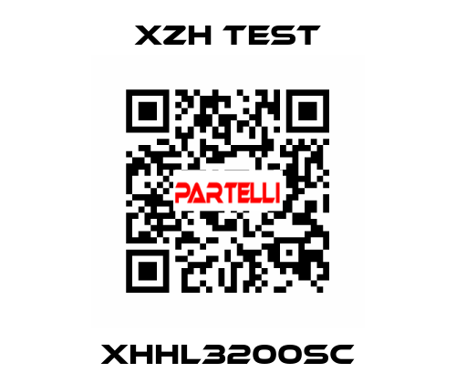 XHHL3200SC XZH TEST