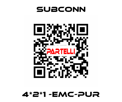 4*2*1 -EMC-PUR SubConn