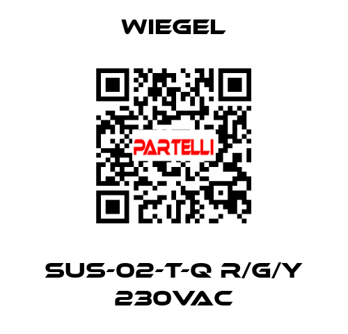 SUS-02-T-Q R/G/Y 230VAC wiegel