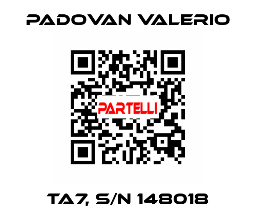 TA7, s/n 148018 PADOVAN VALERIO
