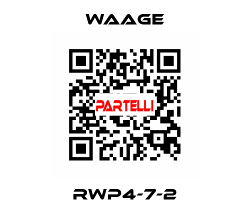 RWP4-7-2 WAAGE