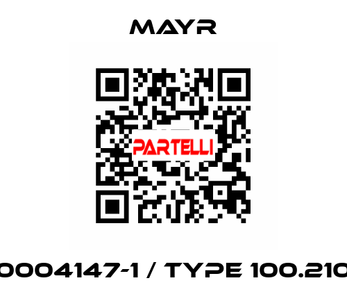 0004147-1 / Type 100.210 Mayr