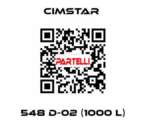 548 D-02 (1000 l) Cimstar 