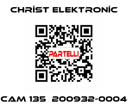 CAM 135  200932-0004 CHRİST ELEKTRONİC