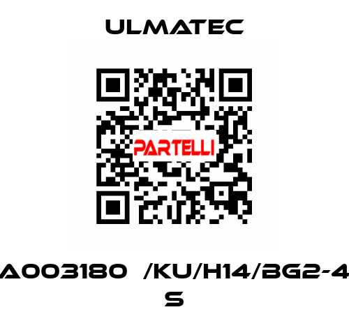 A003180  /KU/H14/BG2-4 S ULMATEC