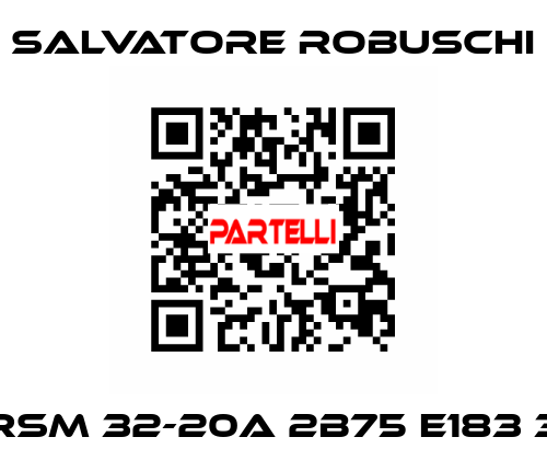 RSM 32-20A 2B75 E183 3 SALVATORE ROBUSCHI