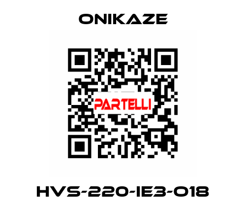 HVS-220-IE3-o18 Onikaze