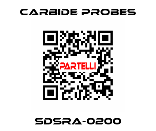 SDSRA-0200 Carbide Probes