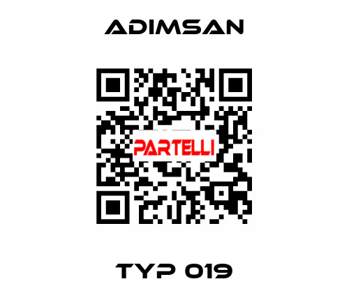 TYP 019 ADIMSAN