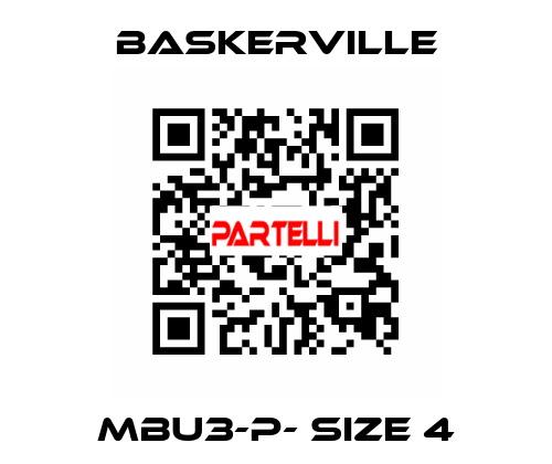 MBU3-P- size 4 Baskerville