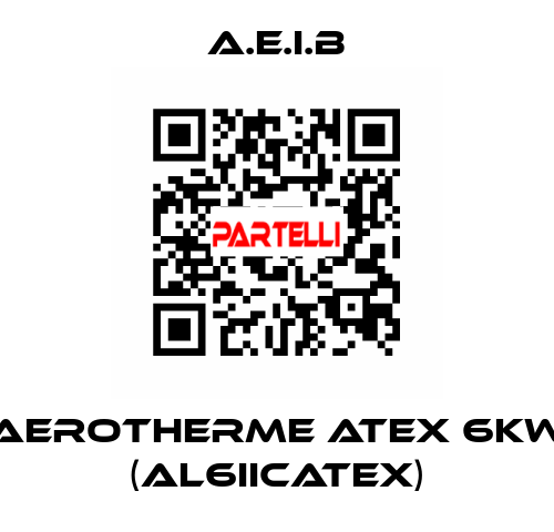 AEROTHERME ATEX 6kW (AL6IICATEX) A.E.I.B