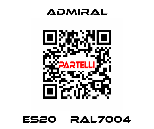 es20    RAL7004 admiral