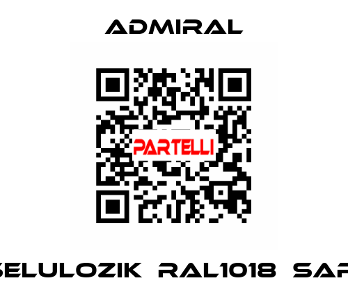 SELULOZIK	RAL1018	SARI admiral