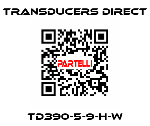 TD390-5-9-H-W Transducers Direct