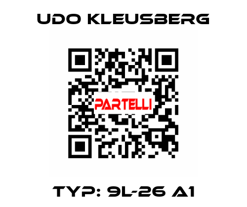 Typ: 9L-26 A1 Udo Kleusberg