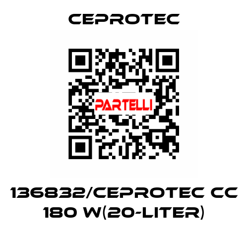 136832/CEPROTEC CC 180 W(20-liter) Ceprotec