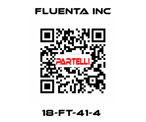 18-FT-41-4  Fluenta Inc