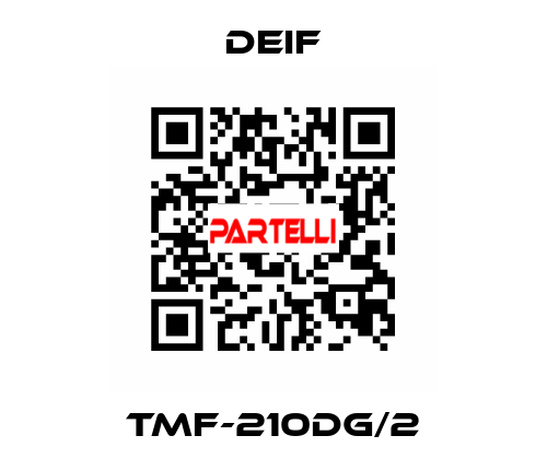 TMF-210DG/2 Deif