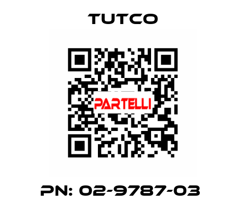 PN: 02-9787-03  TUTCO