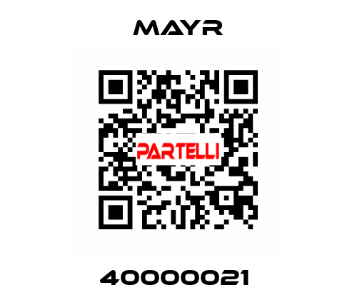 40000021  Mayr