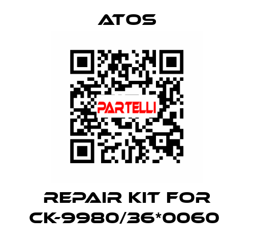 REPAIR KIT FOR CK-9980/36*0060  Atos