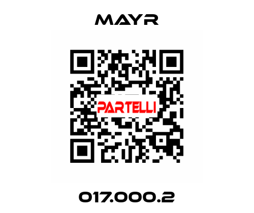 017.000.2 Mayr