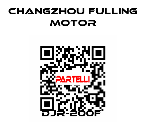 DJR-200F  Changzhou Fulling Motor